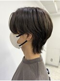 .センターパートウルフ.