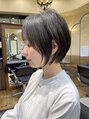 コラゾン イオンモール長久手店(Corazon)&nbsp;扱いやすくてキレイなシルエット♪丸みショートボブ♪