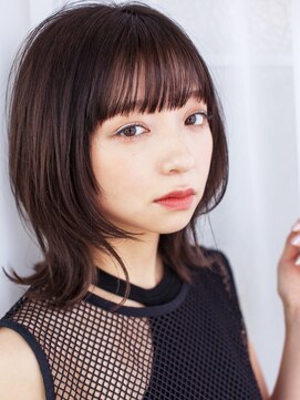 アッシュ 新子安店(Ash) くびれミディアムウルフ/ネオウルフ