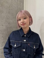 モニカ(MONIQA) 【ペールピンク】ブリーチデザインカラー