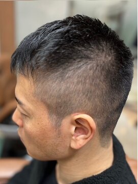 アポロカットステージ 相模大野店 アップバング/ツーブロックマッシュ<理容室>[メンズ/相模大野]