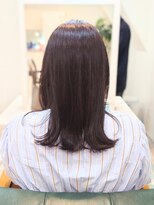 【HALE 銀座】イルミナラベンダー☆外ハネミディ
