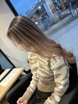 ラフ 難波店(LAFF) #黒髪#ボブルフ#ネビージュ#小顔#ワンレン