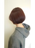 大人可愛い＊ボブ シンプルショートボブ