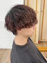 ネオリーブ クーロ メゾン 横浜(Neolive curro Maison)&nbsp;波巻きスパイラル×ツイストニュアンスパーマ[メンズ]