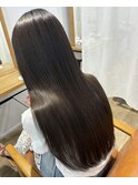 髪質改善トリートメントロングヘアー