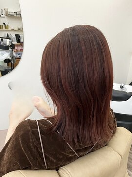 ヘアーアトリエ オー(hair atelier O) レッドブラウン
