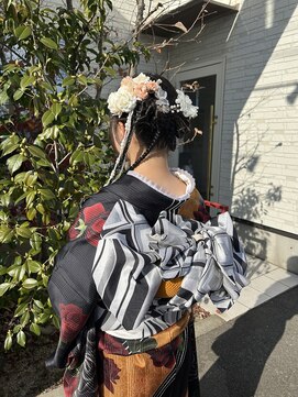 パリシ Polish 成人式着付け