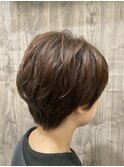 大人髪ショート