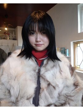 チクロ(ticro) 【チクロ】レイヤーカット艶カラー