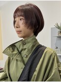 ショートボブ／フェイスレイヤー