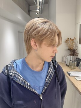 メンズペレ 渋谷(MEN'S PELE) ニュアンスパーマ/韓国マッシュ/スパイキーショート/渋谷