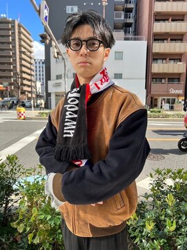 メンズサロン セントラル 神戸三宮店(メンズサロン central) ニュアンスパーマ韓国マッシュスペインカールスパイキーショート