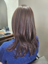 テーラヘアー 土気あすみが丘店(TELA HAIR)&nbsp;白髪ぼかしハイライト×ミディアムレイヤー