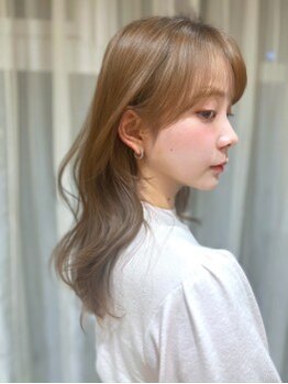 レジナヴィータ 栄店(Reginavita)の写真/ミリ単位までこだわった前髪/顔周りカットが高評価の栄/矢場町の美容室♪顔周りレイヤーや韓国風巻きも人気