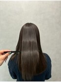 髪質改善トリートメント/ダークブラウン[町田駅/ストレート]