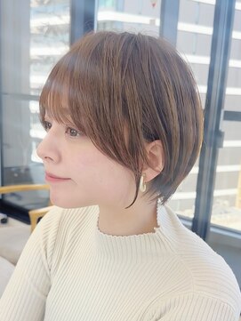ビューナゴヤ 名駅(VIEW NAGOYA) 前髪カタログ/イメチェンスタイル／ウェーブパーマ/こなれミディ
