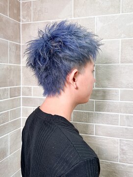 トリエラ 池袋(TRIELA) ブルーアッシュソフトウルフ