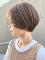 サンテ ヴィスタ(Sante ViSta)&nbsp;ショート 丸みボブ ハンサムショート 髪質改善 透明感 ２０代