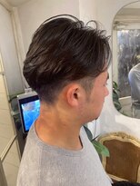 シェノン 赤羽店(CHAINON)&nbsp;メンズニュアンスパーマセンターパート赤羽美容室