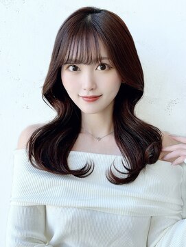 エインアンリー 明治神宮前(AIN.ANLY.) デジタルパーマくびれカットコテ巻き風パーマ暗めカラー美髪