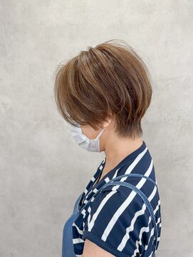 ピッコリーノバイプロデュース 小田急相模原店(Piccolino by Produce) ショートヘア#小田急相模原#ショートヘア#丸みショート