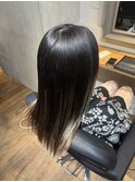 髪質改善ストレート