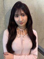 アイリス 天文館店(AIRIS)&nbsp;韓国風くびれヘア ヨシンモリ 顔周りカット 20代 髪質改善 艶髪