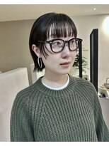 ヘア アンド メイク アートレス(Hair and Make Art less)&nbsp;顔周りで差をつけるミニマムショートボブ