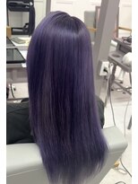 シャルティア 岩国(SHALLTIA)&nbsp;ハイトーン/ケアブリーチ/ラベンダー/ディープパープル/髪質改善