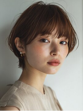 ロディーナコク 大口 新子安(rodina.coc) 着物ヘア/大人ガーリー/ダークアッシュ/似合わせカット/大口子安