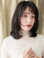 カバーヘア ブリス 北浦和(COVER HAIR bliss)&nbsp;大人美人顔周りカットミディアムレイヤーウルフX北浦和30代40代