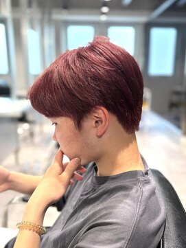 ブレス 西葛西店(BLESS) 【尾崎】大人レッド韓国ヘア「西葛西美容室」