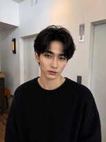 ベル 新宿(Belle)&nbsp;men'shair/シャドウパーマ/ニュアンスパーマ/韓国風マッシュ新宿