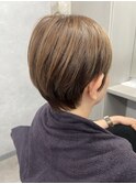 スッキリでコンパクトなショート