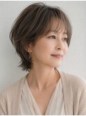 大人可愛いくびれショート
