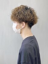トップヘアー 大元店(TOP HAIR)&nbsp;20代30代メンズふんわりパーマショート