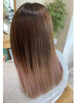 パッション 南中山店(PASSION)&nbsp;極上ツヤ髪ストレートヘア　髪質改善で作る美髪ロング