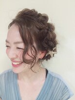 ニコ ヘアーアンドメイク(nico hair&make) ｎｉｃｏ　四編みサマーアレンジ