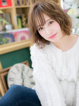 カバーヘア ブリス 戸田公園西口店(COVER HAIR bliss) *bliss戸田公園*大人かわいい♪イチコロふわミディb!