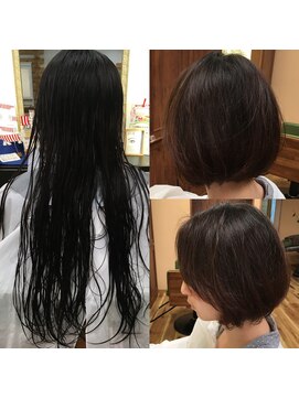 ピッカヘアーデザイン(PICKA hair-design) 1〇年ぶりのバッサリカット☆