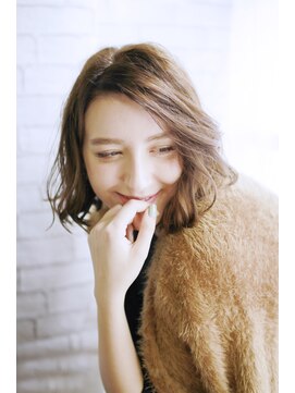 ヘアーアンドスマイル バル(hair&smile Baru) ウェットボブスタイル