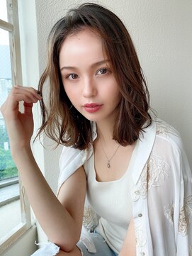 アフロート ディル(AFLOAT D'L) AFLOAT《矢田菜津紀》表参道/レイヤーくびれ◎ピンクブラウン