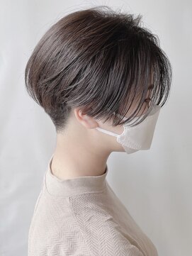 モリオフロムロンドン 原宿本店(morio from London) 【morio 原宿】刈り上げ女子 ハンサムショート 前下がり