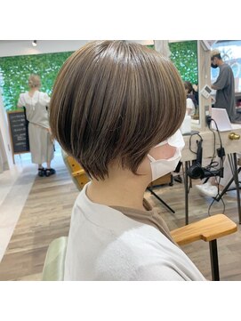 ヘアーザラブズラフズ オーガニカ 北九州(HAIR THE LOVES LAUGHS ORGANICA) マイナスグレイカラー＊