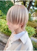 【kento限定カラー】メンズウルフ/ハイトーンホワイトパール