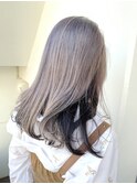 ＊インナーカラーシルバーカラーダブルカラー新百合ヶ丘ショート