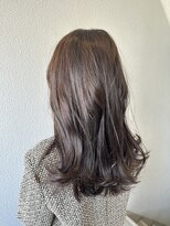 ヘア カンパニー トワ 千葉店(TOWA)&nbsp;大人ガーリー×チョコレートアッシュ×ロングスタイル