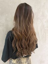 アイティーバイアルバム 北千住店(IT by ALBUM)&nbsp;バレイヤージュ_ショコラアッシュヘルシースタイル_ba405362