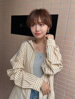 ガリカ(Gallica kinshicho)&nbsp;【竹之内蔵人】大人かわいいマッシュショート/透け感ベージュ